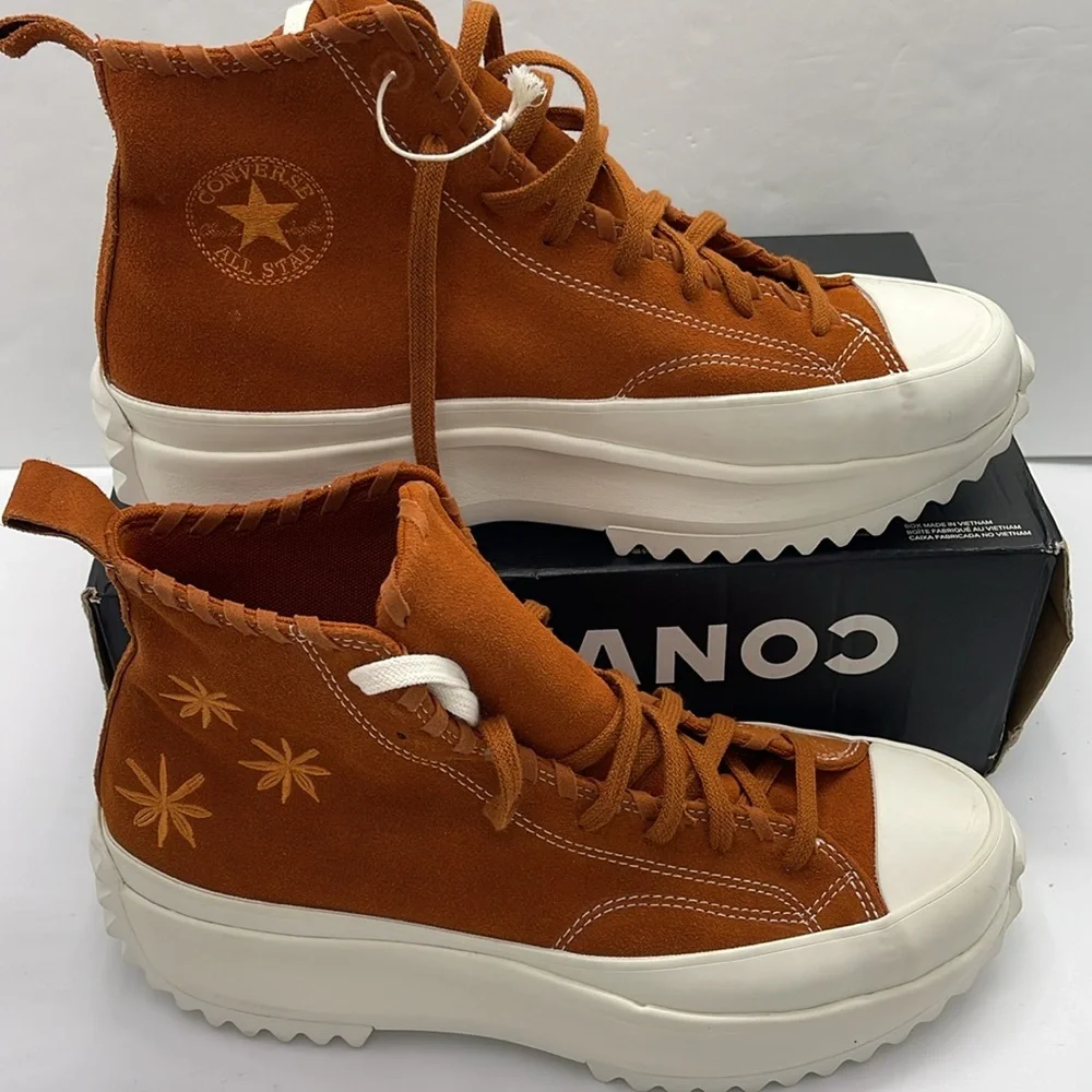 Converse Men’s High-Tops  PLATFORMS Sneakers A04299C
RUN STAR HIKE HI AMBER SE - Picture 2 of 16